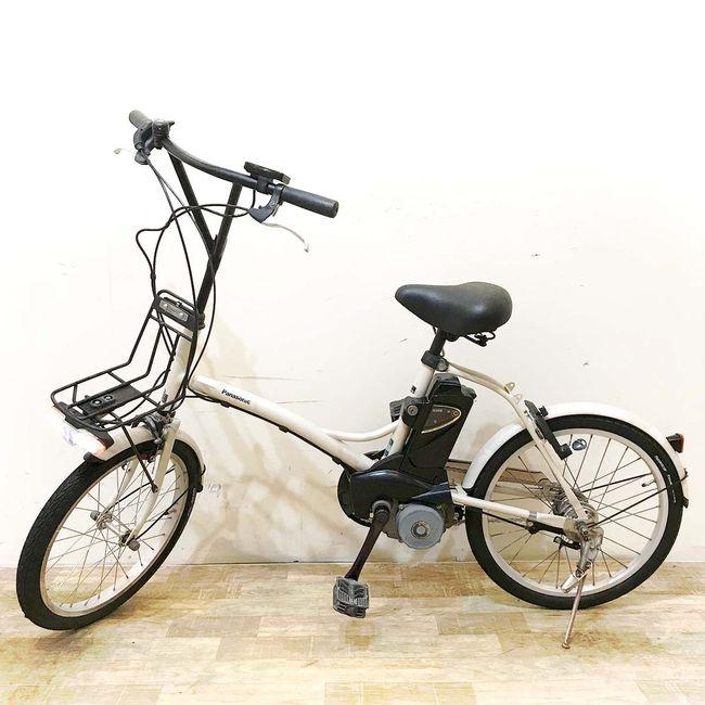電動自転車 中古 パナソニック 20インチ シュガードロップ 新基準 ミニベロ 充電器付 小径車 Panasonic Sugar Drop 通勤 通学● Panasonic（パナソニック） 電動自転車 中古 小径車 シュガードロップ