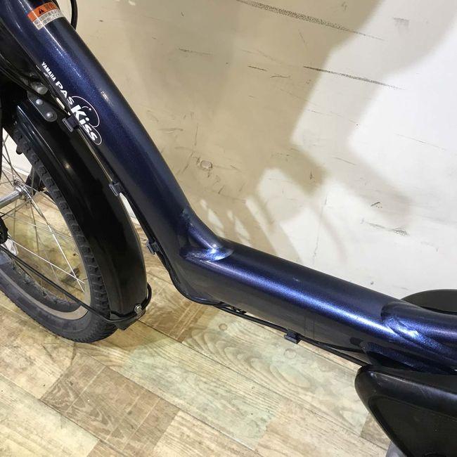 電動自転車 中古 子供乗せ ヤマハ PAS Kiss mini パス キッス ミニ ネイビー 20インチ KG002 電動アシスト自転車 神戸 | YAMAHA | 13