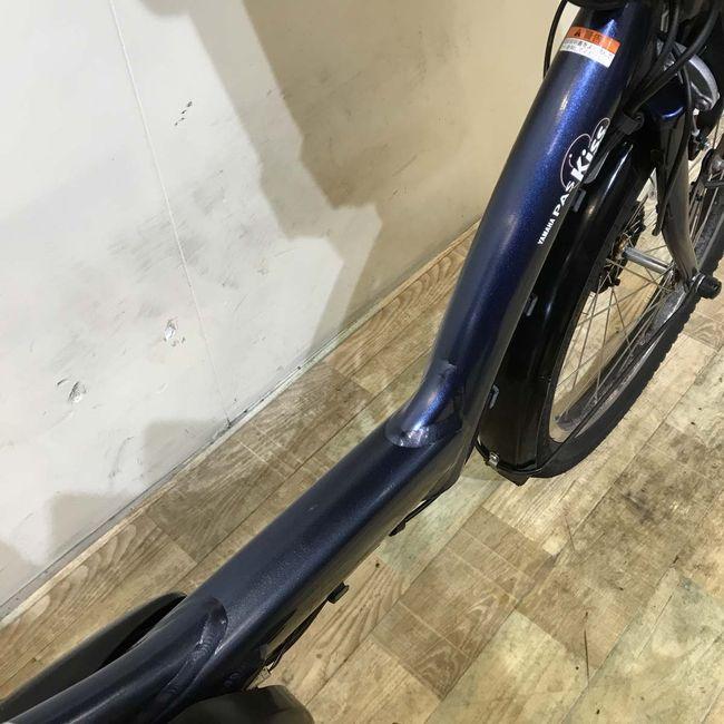 電動自転車 中古 子供乗せ ヤマハ PAS Kiss mini パス キッス ミニ ネイビー 20インチ KG002 電動アシスト自転車 神戸 | YAMAHA | 14