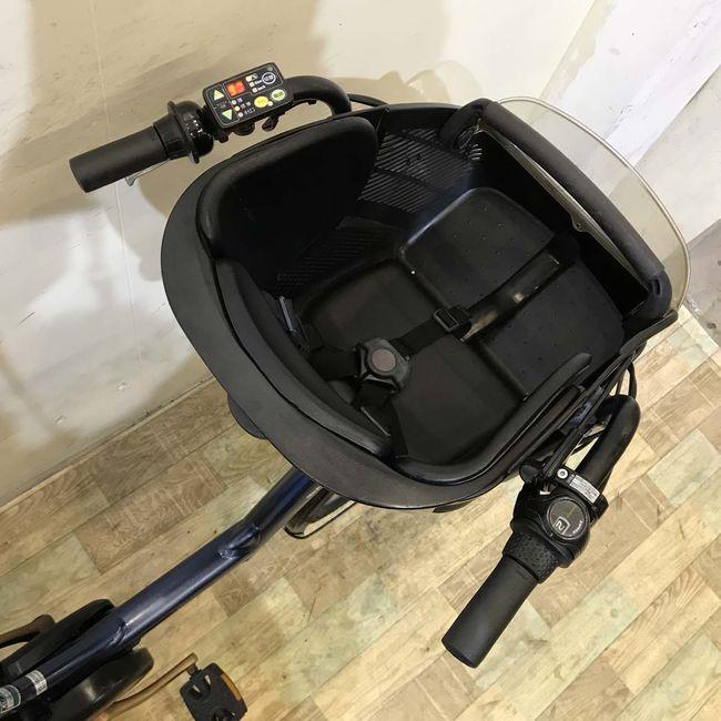 電動自転車 中古 子供乗せ ヤマハ PAS Kiss mini パス キッス ミニ ネイビー 20インチ KG002 電動アシスト自転車 神戸 | YAMAHA | 03