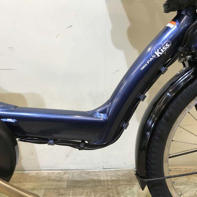 電動自転車 中古 子供乗せ ヤマハ PAS Kiss mini パス キッス ミニ ネイビー 20インチ KG002 電動アシスト自転車 神戸 | YAMAHA | 04