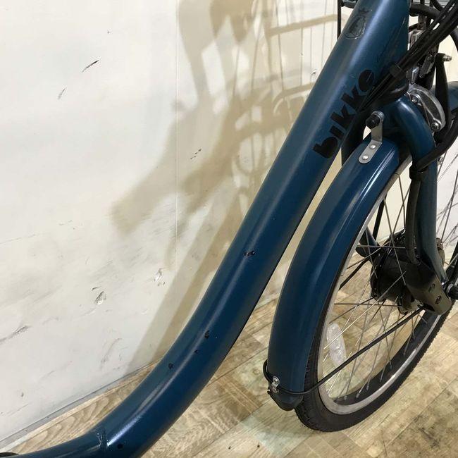 電動自転車 中古 子供乗せ ブリヂストン bikke MOB dd ビッケ モブ dd ブルー 前24×後20インチ KG004 電動アシスト自転車 神戸 | BRIDGESTONE | 14