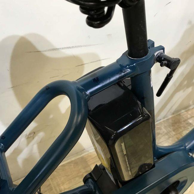 電動自転車 中古 子供乗せ ブリヂストン bikke MOB dd ビッケ モブ dd ブルー 前24×後20インチ KG004 電動アシスト自転車 神戸 | BRIDGESTONE | 17