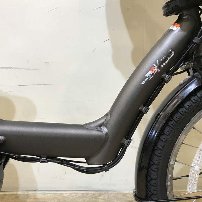 電動自転車 中古 子供乗せ ヤマハ PAS Kiss mini パス キッス ミニ グレー 20インチ KG008 電動アシスト自転車 神戸 | YAMAHA | 04