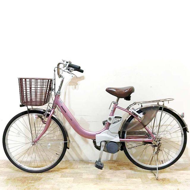 Panasonic（パナソニック） 電動自転車 中古 ママチャリ ビビNX ピンク
