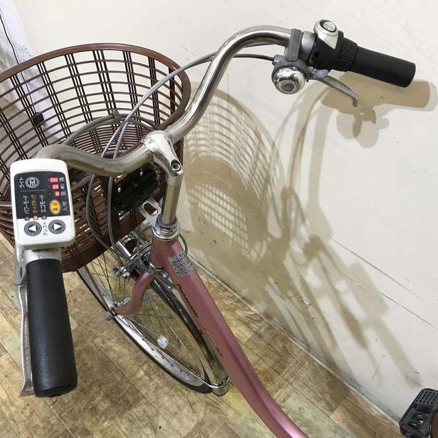 Panasonic（パナソニック） 電動自転車 中古 ママチャリ ビビNX ピンク