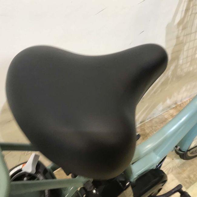 電動自転車 中古 ママチャリ ヤマハ PAS アミ グリーン 26インチ KG057 電動アシスト自転車 神戸の画像