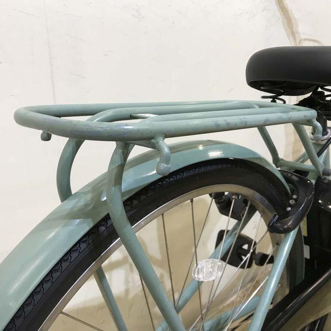 電動自転車 中古 ママチャリ ヤマハ PAS アミ グリーン 26インチ KG057 電動アシスト自転車 神戸の画像