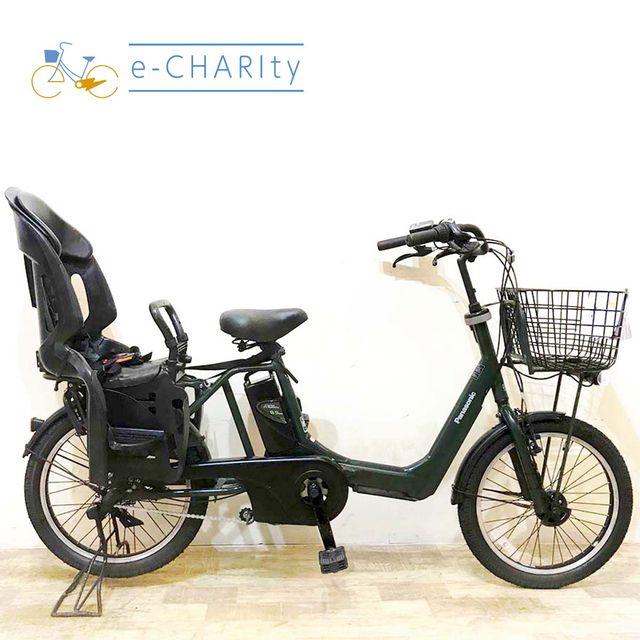 電動自転車 中古 子供乗せ パナソニック ギュットアニーズ グリーン 20インチ KG074 電動アシスト自転車 神戸 | Panasonic