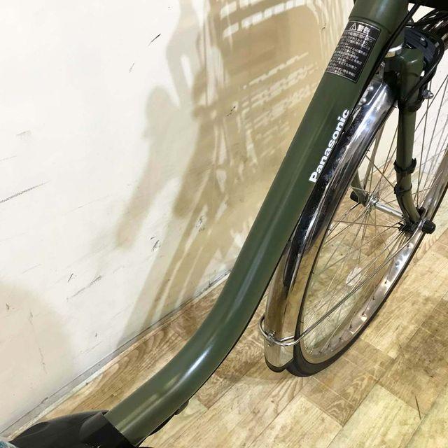 Panasonic（パナソニック） 電動自転車 中古 ママチャリ ビビDX カーキ
