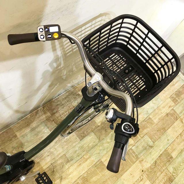 Panasonic（パナソニック） 電動自転車 中古 ママチャリ ビビDX カーキ