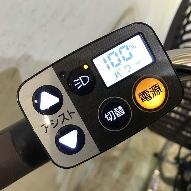 Panasonic（パナソニック） 電動自転車 中古 ママチャリ ビビDX カーキ