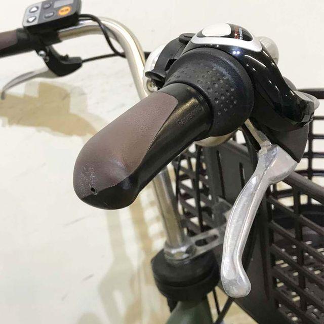 Panasonic（パナソニック） 電動自転車 中古 ママチャリ ビビDX カーキ