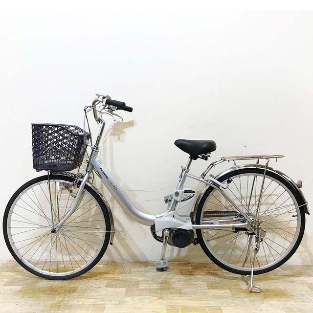 中古電動自転車 パナソニック ビビNX 24インチ シルバー 横浜 №8564 Panasonic（パナソニック） 電動自転車 中古 ママチャリ ビビNX