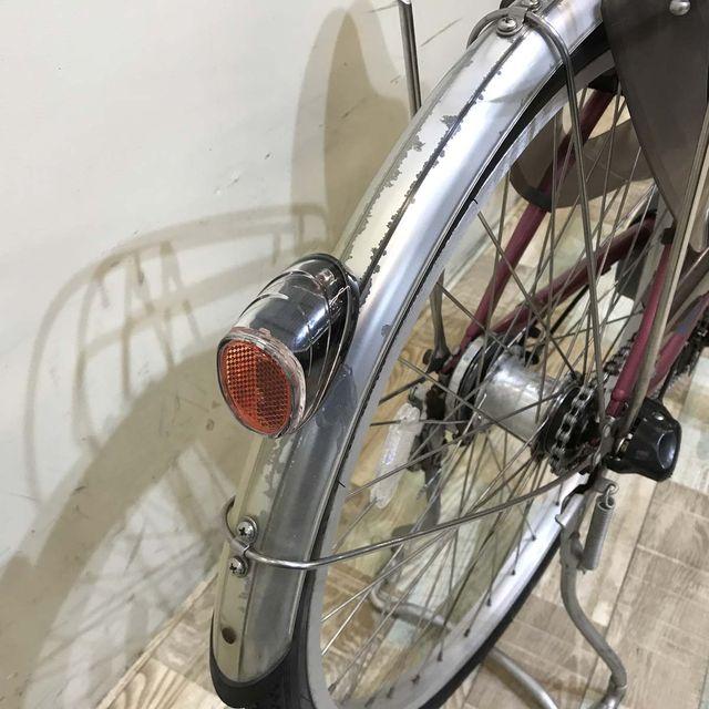 電動自転車 中古 ママチャリ パナソニック ビビ ライトU ピンク 24インチ KG121 電動アシスト自転車 神戸 | Panasonic | 11