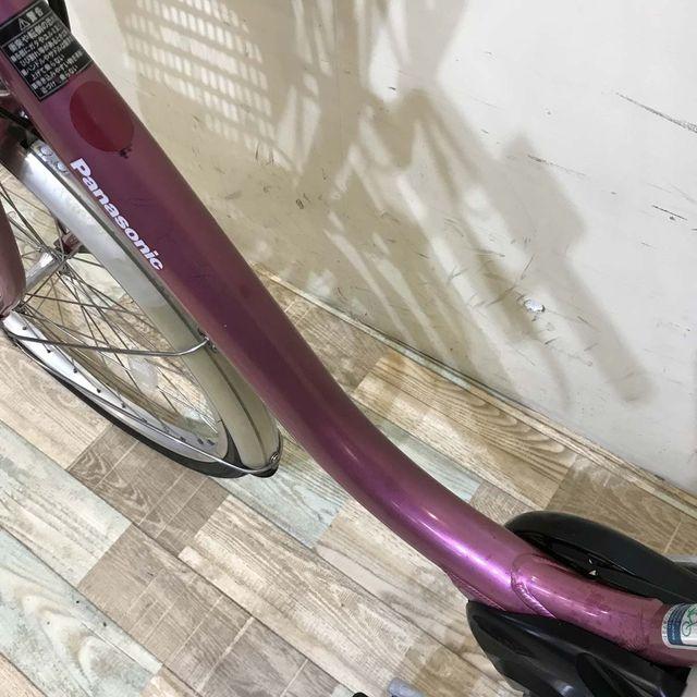 電動自転車 中古 ママチャリ パナソニック ビビ ライトU ピンク 24インチ KG121 電動アシスト自転車 神戸 | Panasonic | 12