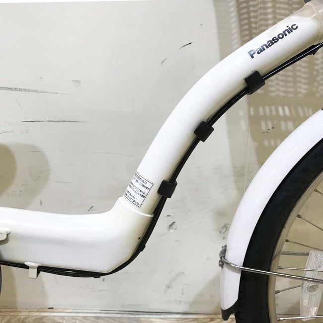 電動自転車 中古 子供乗せ パナソニック ギュットミニ ホワイト 20インチ KH002 電動アシスト自転車 神戸 | Panasonic | 04