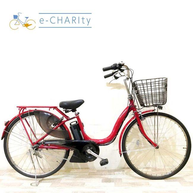 YAMAHA（ヤマハ） 電動自転車 中古 ママチャリ PAS ナチュラ レッド 26