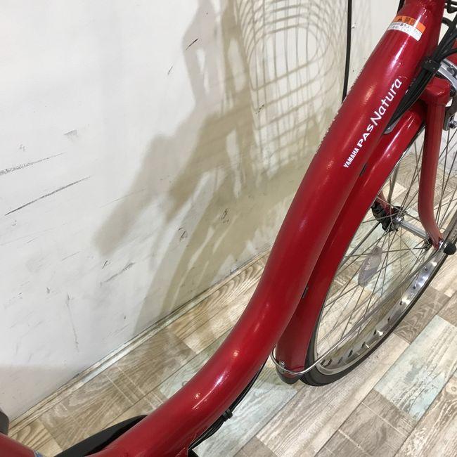 YAMAHA（ヤマハ） 電動自転車 中古 ママチャリ PAS ナチュラ レッド 26