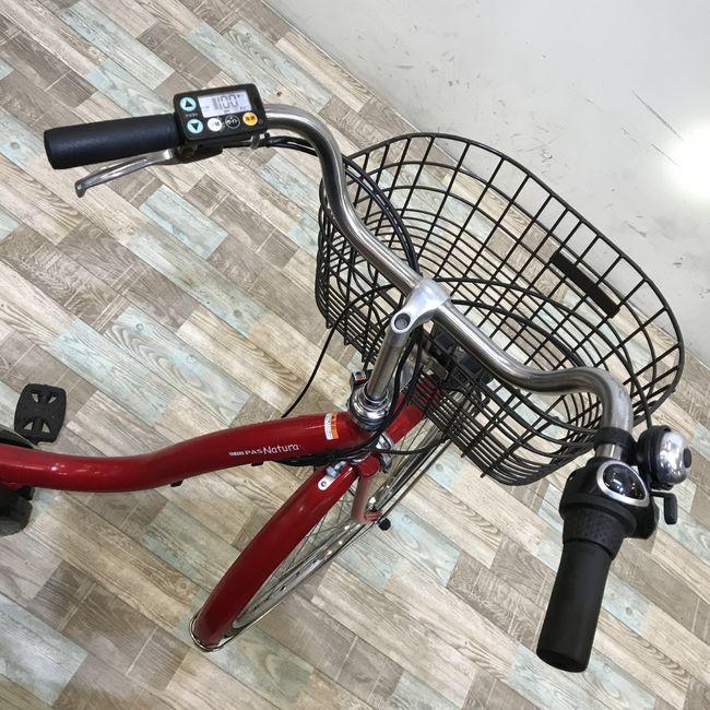 YAMAHA（ヤマハ） 電動自転車 中古 ママチャリ PAS ナチュラ レッド 26
