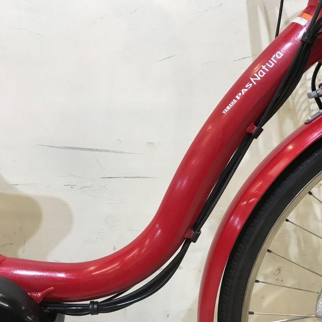 YAMAHA（ヤマハ） 電動自転車 中古 ママチャリ PAS ナチュラ レッド 26