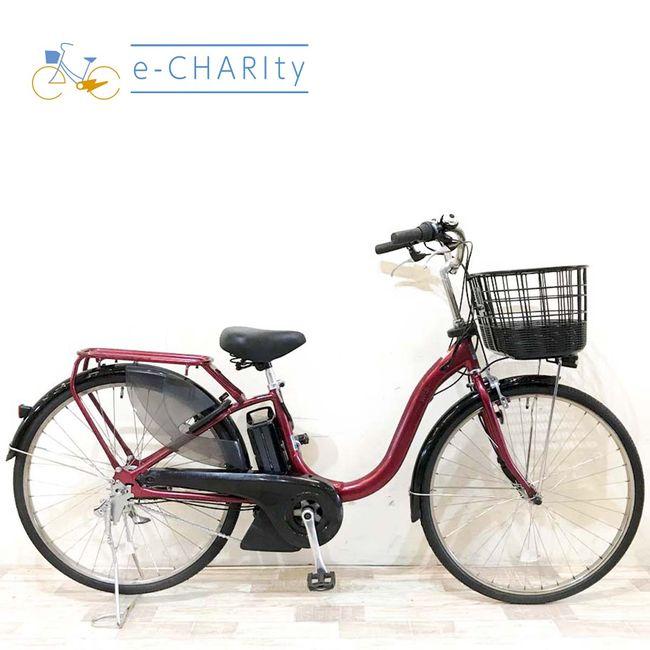 YAMAHA（ヤマハ） 電動自転車 中古 ママチャリ PAS ウィズ レッド 26 