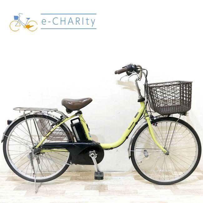 電動自転車 中古 ママチャリ パナソニック ビビTX グリーン 24インチ KH031 電動アシスト自転車 神戸 | Panasonic