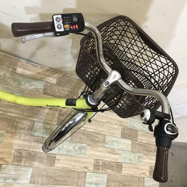 電動自転車 中古 ママチャリ パナソニック ビビTX グリーン 24インチ KH031 電動アシスト自転車 神戸 | Panasonic | 03