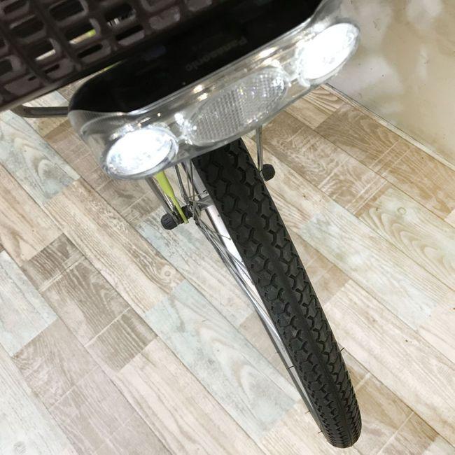 電動自転車 中古 ママチャリ パナソニック ビビTX グリーン 24インチ KH031 電動アシスト自転車 神戸 | Panasonic | 07