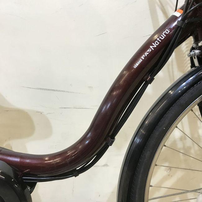 電動自転車 中古 ママチャリ ヤマハ PAS ナチュラL ブラウン 26インチ KH033 電動アシスト自転車 神戸 | YAMAHA | 04