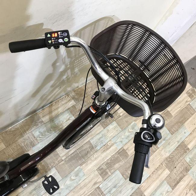 電動自転車 中古 ママチャリ ヤマハ PAS ナチュラL ブラウン 26インチ KH033 電動アシスト自転車 神戸 | YAMAHA | 03