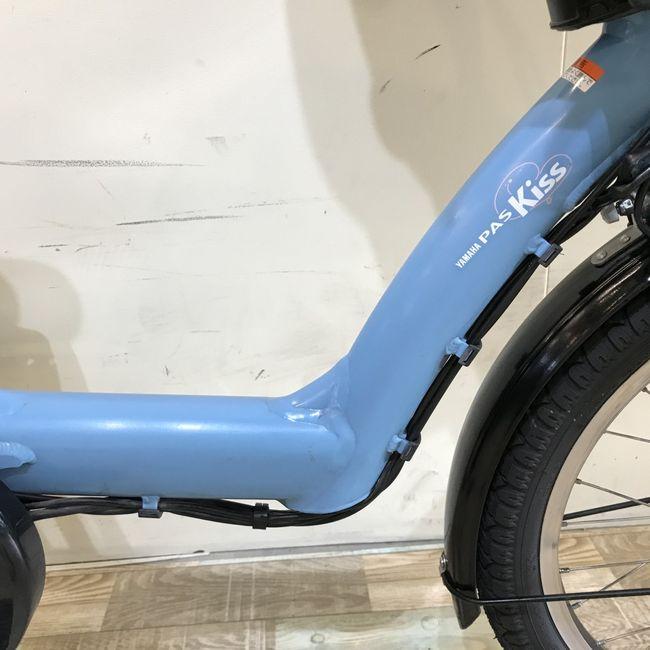 電動自転車 中古 子供乗せ ヤマハ PAS キッスミニ ブルー 20インチ KH065 電動アシスト自転車 神戸 | YAMAHA | 04