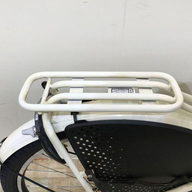 電動自転車 中古 ママチャリ  ブリヂストン ハイディツー ホワイト 26インチ KH070 電動アシスト自転車 神戸 | BRIDGESTONE | 11