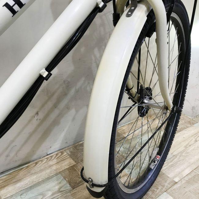 電動自転車 中古 ママチャリ  ブリヂストン ハイディツー ホワイト 26インチ KH070 電動アシスト自転車 神戸 | BRIDGESTONE | 13