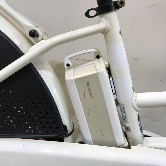 電動自転車 中古 ママチャリ  ブリヂストン ハイディツー ホワイト 26インチ KH070 電動アシスト自転車 神戸 | BRIDGESTONE | 15