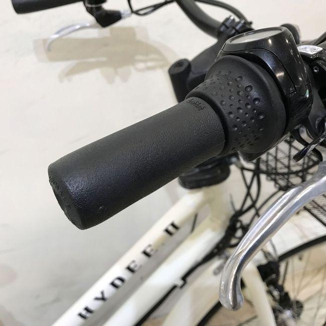 電動自転車 中古 ママチャリ  ブリヂストン ハイディツー ホワイト 26インチ KH070 電動アシスト自転車 神戸 | BRIDGESTONE | 09