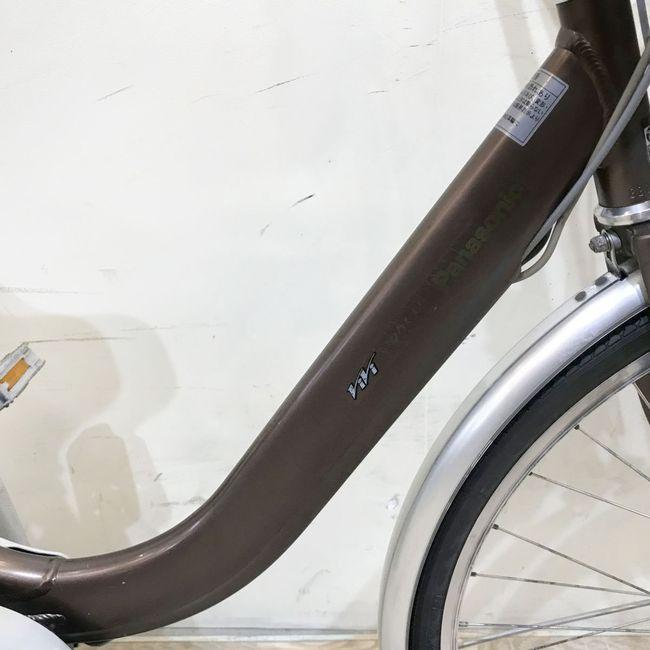 電動自転車 中古 ママチャリ パナソニック ビビ ライトU ブラウン 26インチ KH076 電動アシスト自転車 神戸 | Panasonic | 04