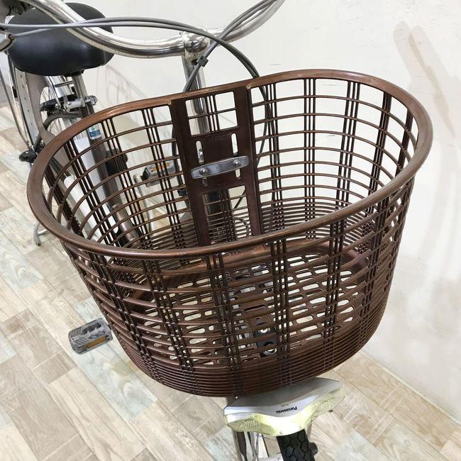 電動自転車 中古 ママチャリ パナソニック ビビ ライトU ブラウン 26インチ KH076 電動アシスト自転車 神戸 | Panasonic | 05