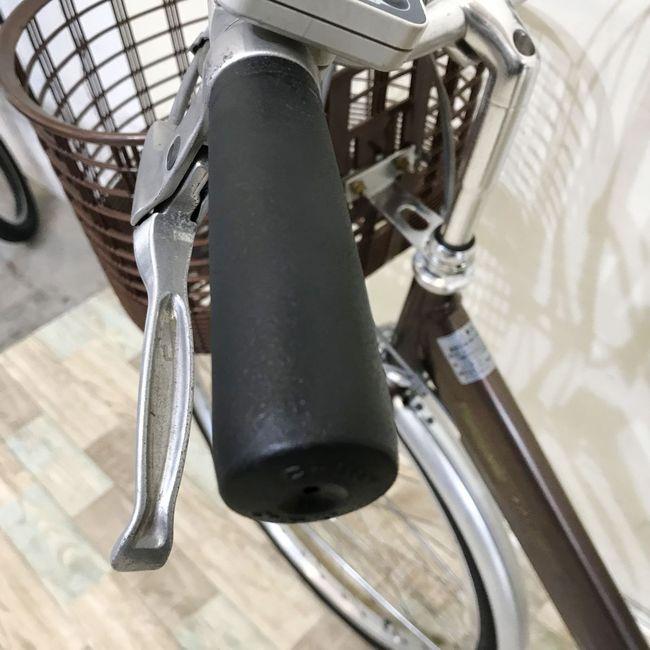 電動自転車 中古 ママチャリ パナソニック ビビ ライトU ブラウン 26インチ KH076 電動アシスト自転車 神戸 | Panasonic | 09