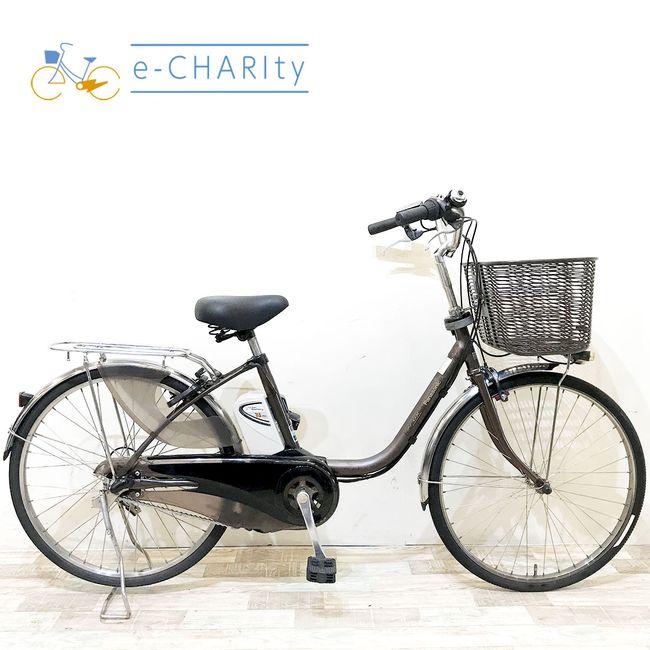 電動自転車 中古 ママチャリ パナソニック ビビDX ブラウン 24インチ KH079 電動アシスト自転車 神戸 | Panasonic