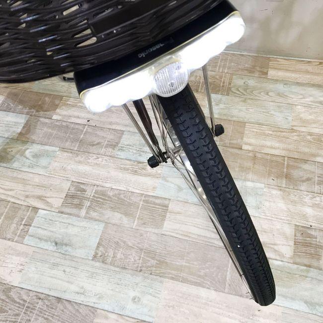 電動自転車 中古 ママチャリ パナソニック ビビDX ブラウン 24インチ KH079 電動アシスト自転車 神戸 | Panasonic | 07