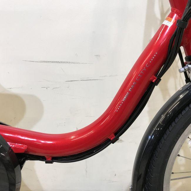 YAMAHA（ヤマハ） 電動自転車 中古 小径車 PAS シティC レッド 20
