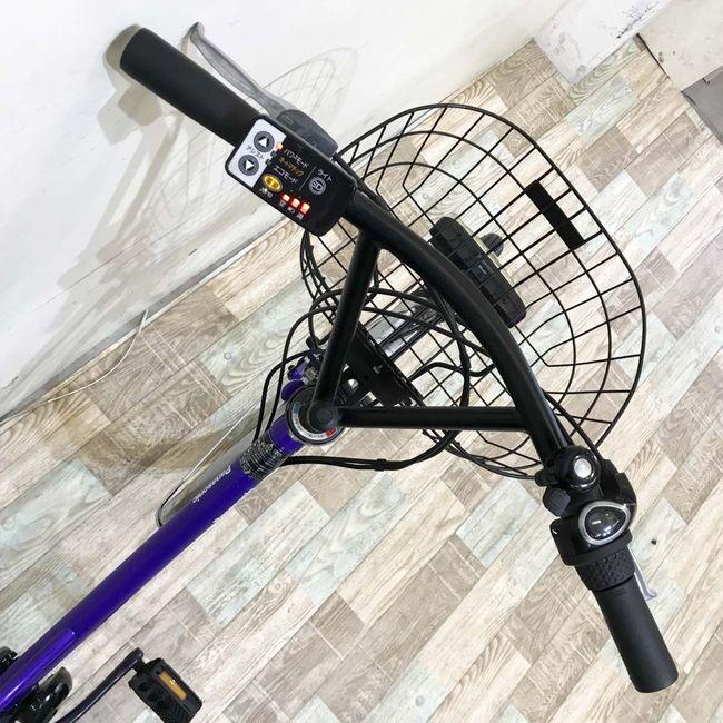 電動自転車 中古 ママチャリ  パナソニック エーガールズ パープル 26インチ KH094 電動アシスト自転車 神戸 | Panasonic | 03