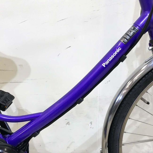 電動自転車 中古 ママチャリ  パナソニック エーガールズ パープル 26インチ KH094 電動アシスト自転車 神戸 | Panasonic | 04