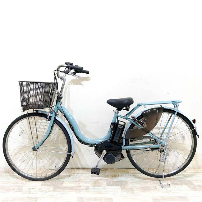 K2920 電動自転車ヤマハ ママチャリ 26インチ パスナチュラ 送料無料 YAMAHA（ヤマハ） 電動自転車 中古 ママチャリ PAS ナチュラ ブルー 26