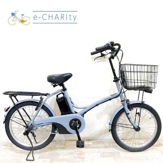 Panasonic（パナソニック） 電動自転車 中古 小径車 グリッター ブルー
