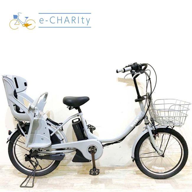 電動自転車 中古 子供乗せ ブリヂストン ビッケ2e グレー 20インチ KH113 電動アシスト自転車 神戸 | BRIDGESTONE