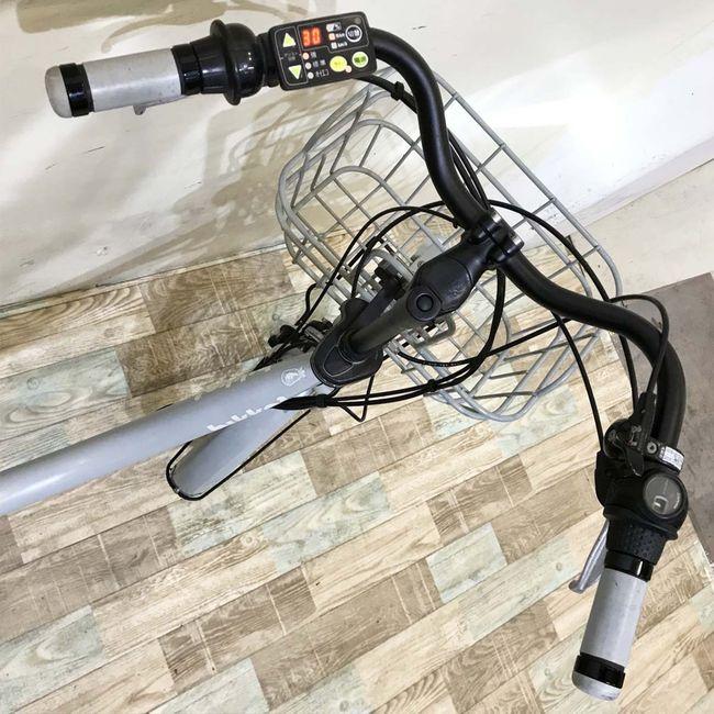 電動自転車 中古 子供乗せ ブリヂストン ビッケ2e グレー 20インチ KH113 電動アシスト自転車 神戸 | BRIDGESTONE | 03