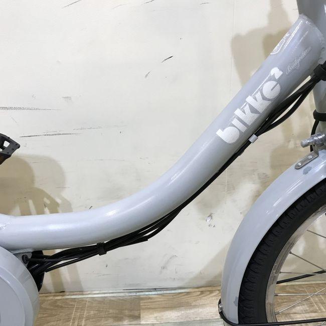 電動自転車 中古 子供乗せ ブリヂストン ビッケ2e グレー 20インチ KH113 電動アシスト自転車 神戸 | BRIDGESTONE | 04