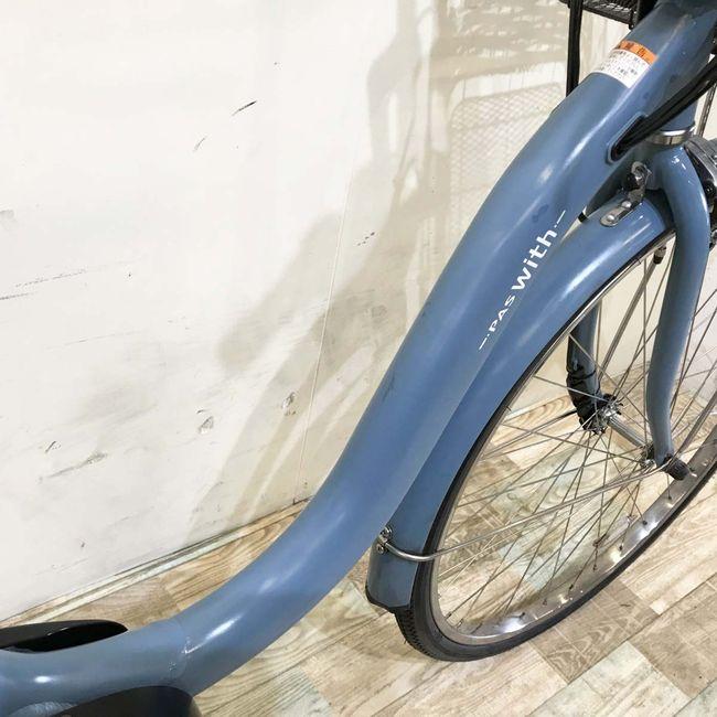 YAMAHA（ヤマハ） 電動自転車 中古 ママチャリ PAS ウィズ ブルー 26 
